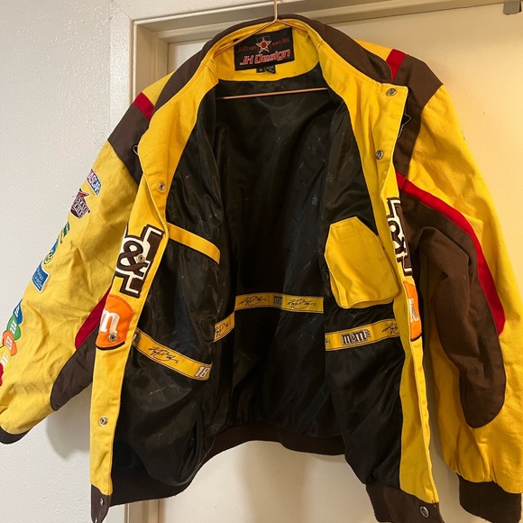 Kyle Busch M&M's Racing Jacket Button up medium - Picture 10 of 11